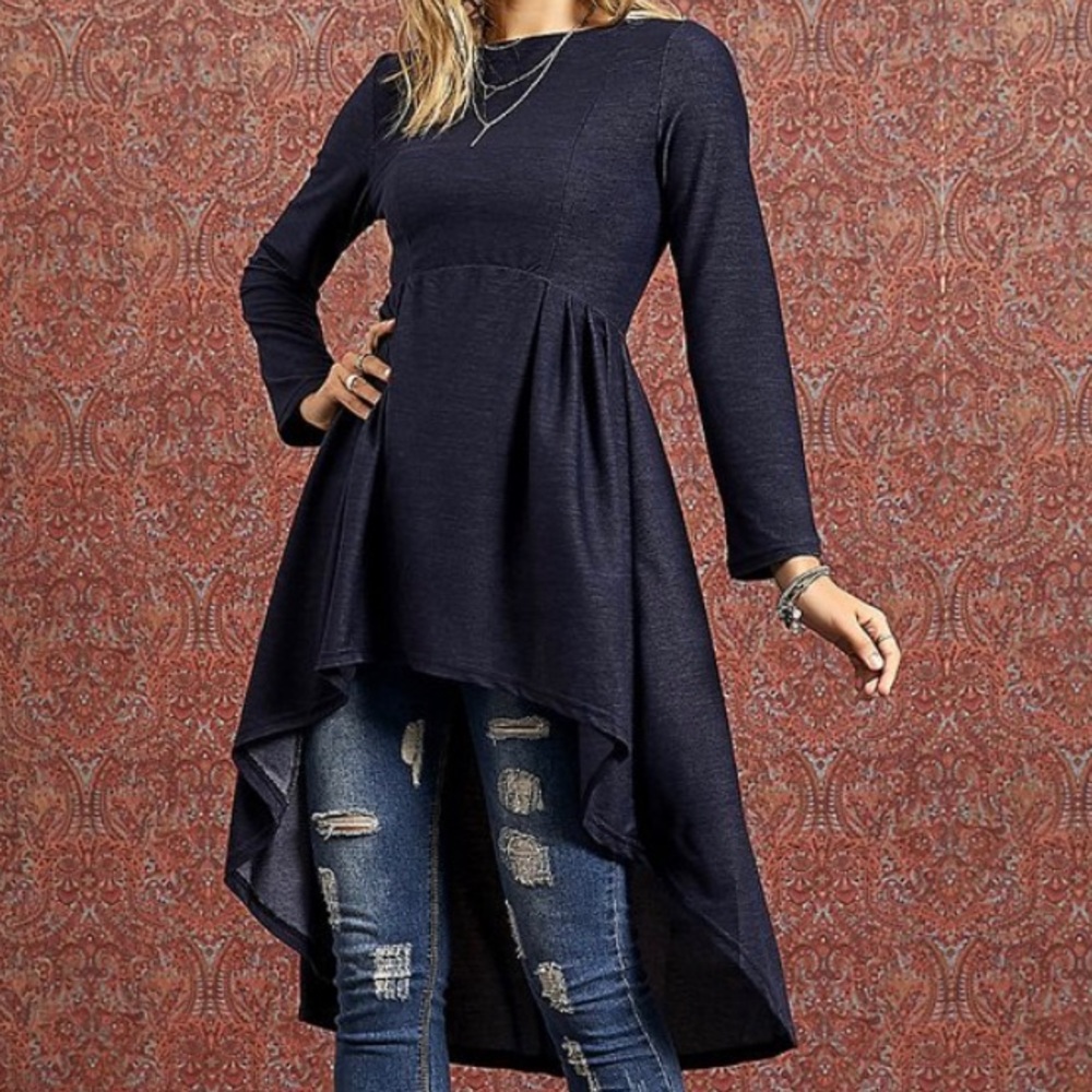 Hi-Low Blouse